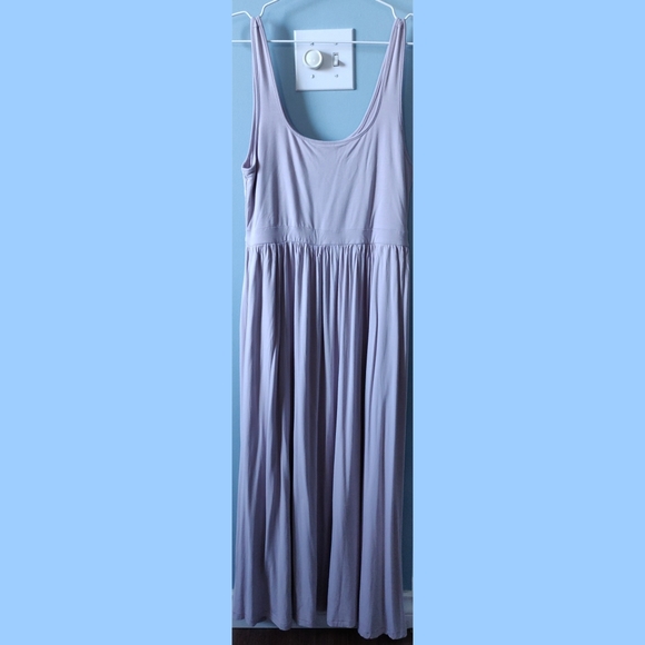 Aritzia Wilfred Assonance Dress Lilac Fog LG, NWOT - Picture 4 of 4